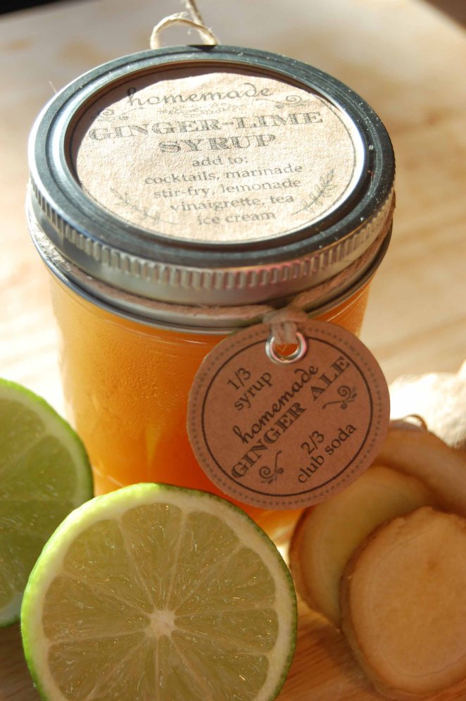 Ginger Lime Syrup - web
